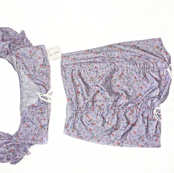 2 Piece floral skirt set - Picture 3 of 6